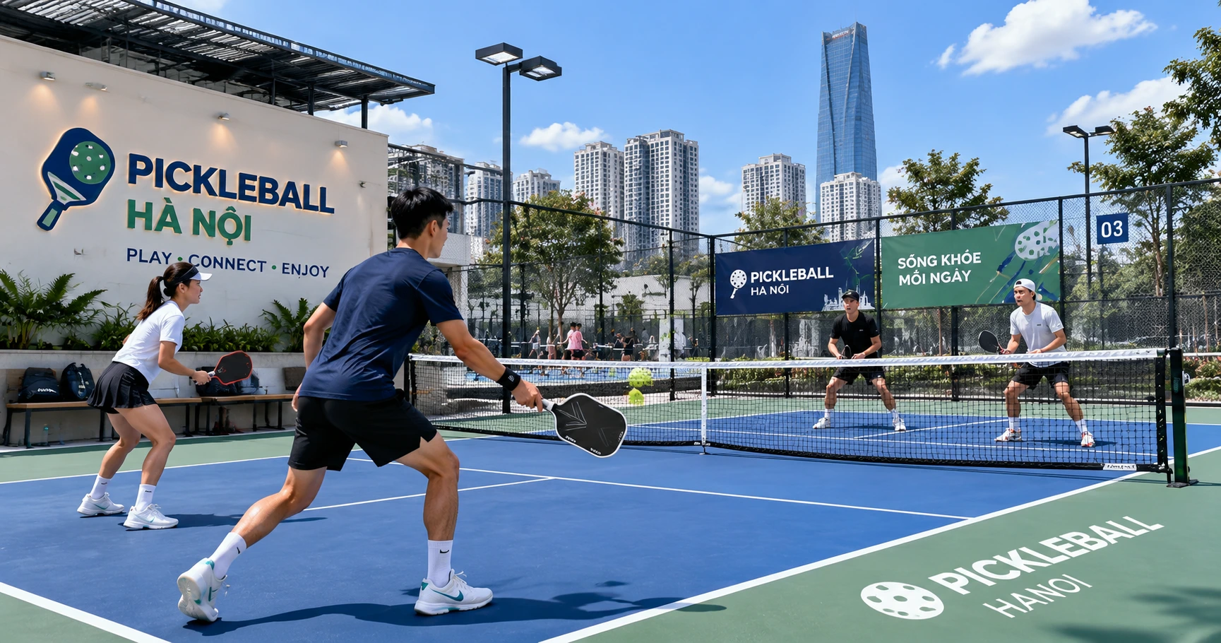 Khái quát về sân pickleball Hà Nội - image 3