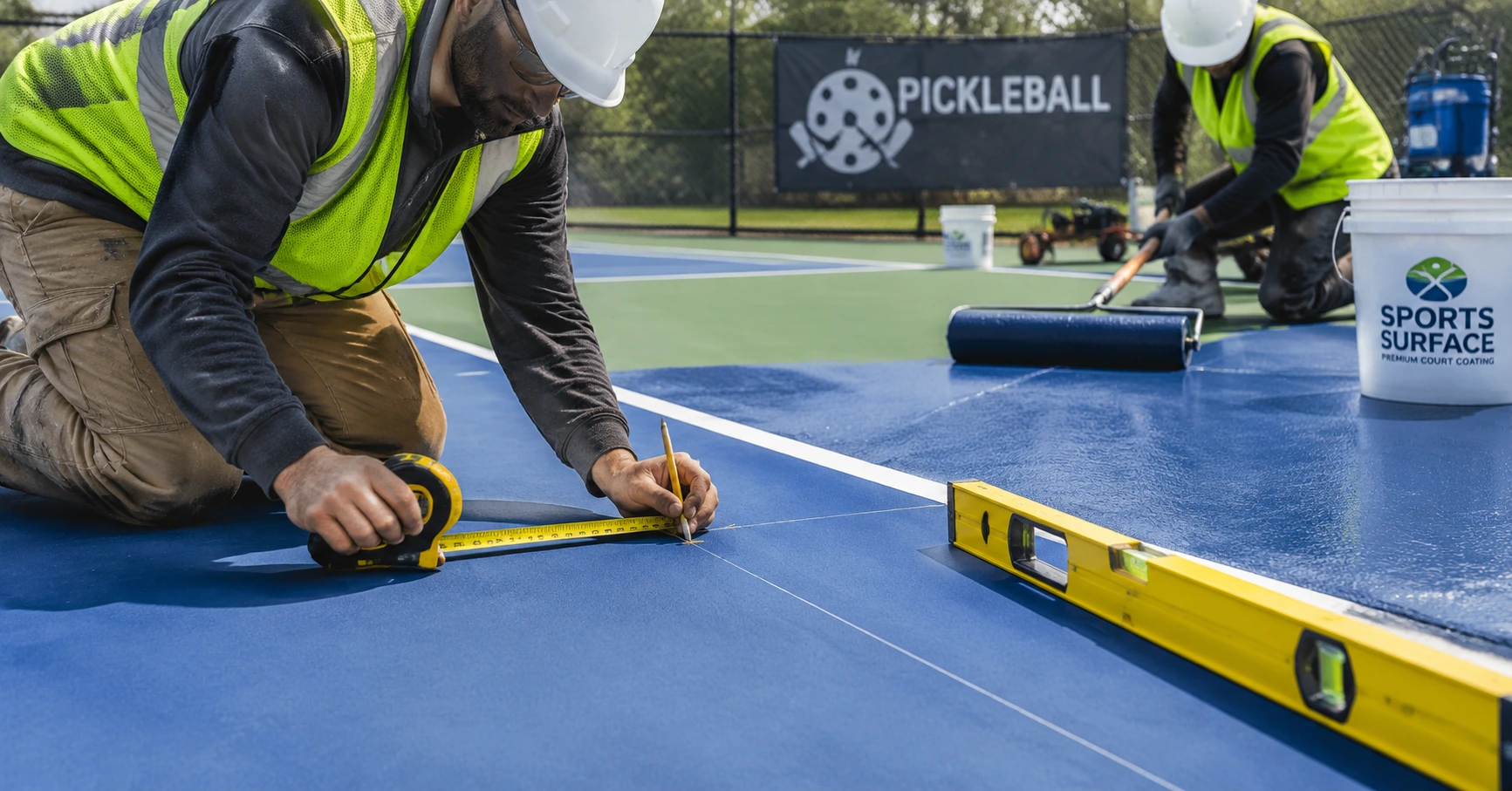 Thi công sân pickleball: Hướng dẫn xây dựng sân pickleball tiêu chuẩn và diện tích sân pickleball chuẩn xác - image 2